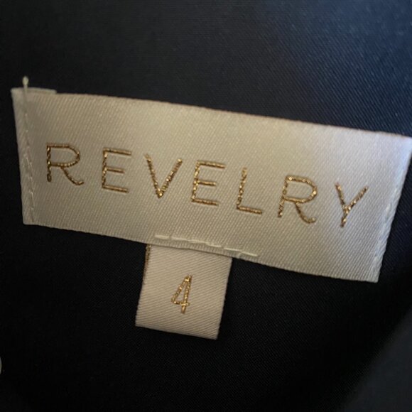 Hannah Chiffon Faux Wrap Dress- Navy Blue, Petite Maxi: 41 in waist to hem - Picture 6 of 6